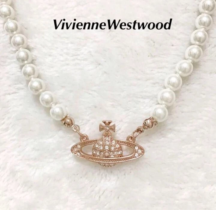New Vivienne Westwood Pearl orb choker necklace Japan eBay