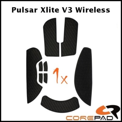 Corepad Soft Grips schwarz Pulsar XLITE V3 & V3 eS Maus Grip Tapes