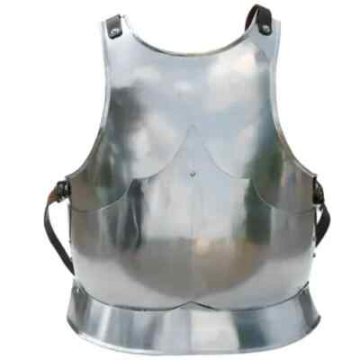 #ad Medieval Knights Renaissance Cuirass Armor Large Steel Body Armor $118.30