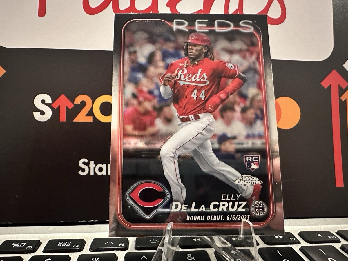 2024 Topps Chrome Update Series Elly De La Cruz MLB Rookie RC  