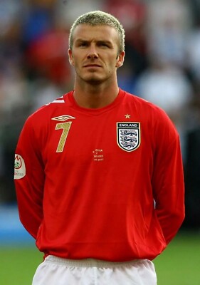 ENGLAND UMBRO 2006 WORLD CUP FOOTBALL SOCCER AWAY JERSEY #7