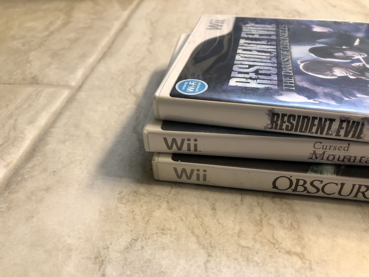 Resident Evil: The Darkside Chronicles Misprint Nintendo Wii Resident Evil: The Darkside Chronicles Misprint Nintendo Wii