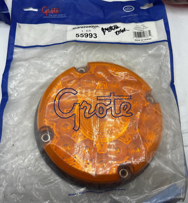 GROTE 55993 SUPERNOVA STOP TAIL TURN LIGHT, 7'' SINGLE FUNCTION TURN  