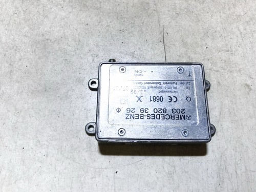 Mercedes-Benz C-CLASS 2001 Antenna Module Unit 2038203926, Genuine #926755-06