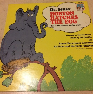 33t -  Leo The Lion Records- Dr. Seuss' ''HORTON HATCHES THE EGG - CH 1013