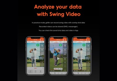 Voice Caddie SC300 Golf Portable Launch Monitor - Black for sale