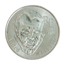 Monnaie France 100 Francs André Malraux Vème République Argent 1997 P15425