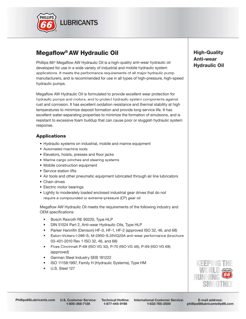 Product Data Sheet Phillips 66 Lubricants, 49 OFF