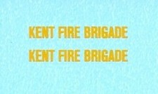 Matchbox Yesteryear Y-4 Shand Mason Fire Engine  | Kent Fire Brigade | Decal