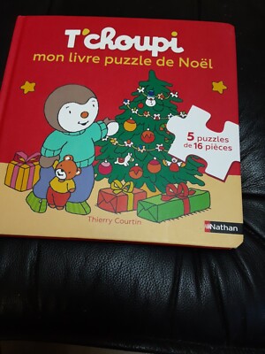 Livre Tchoupi Mon Livre Puzzle De Noël Thierry Courtin | eBay