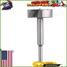 Premium 3" Saw-Toothed Forstner Bit with Wooden Box - Excellent for Drill Press