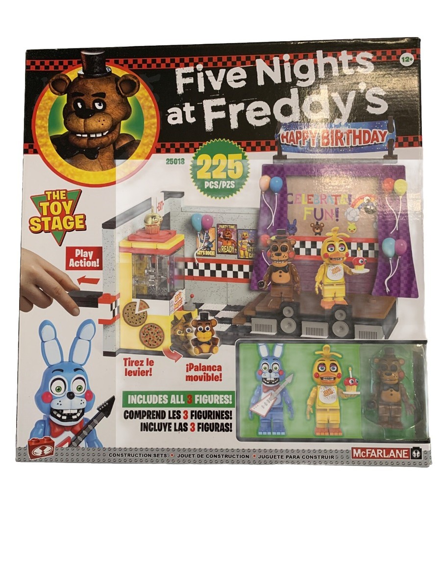 McFarlane FNAF Five Nights at Freddy's The TOY STAGE Happy