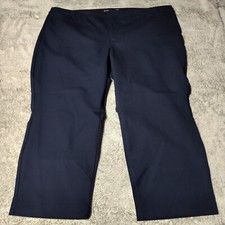 OLD NAVY High Rise Pixie Straight Pants Sz 30 Ankle Secret Smooth Pockets NWOT