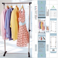 APPENDIABITI ATTACCAPANNI APPENDI ABITI NEGOZIO CASA ESPOSITORE ABITI YF0119