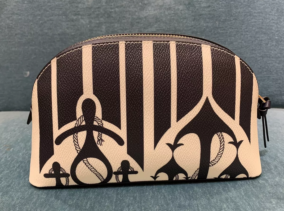 Tory burch cosmetic pouch deals