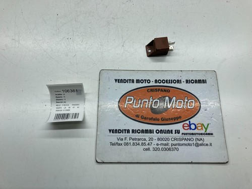 RELÉ DE FLECHAS PLANTA ORIGINAL PARA PIAGGIO VESPA LX 50 4T 4V 2009-2014 - Imagen 3 de 5