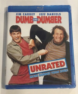 Dumb and Dumber (Blu-ray, 1994, Unrated) More Dumber Than Ever 
