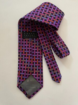 ROBERT TALBOTT BEST OF CLASS SILK TIE 58X3.75'' WIDE.NEW.USA