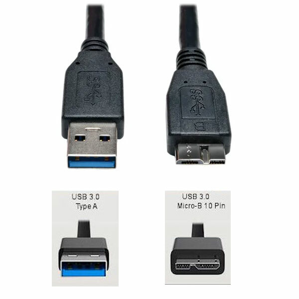 Usb A Micro B Cavo Micro USB 3.0 Da 0,5m - Per Hard Disk Esterni Compatibile H 452304 - Foto 3