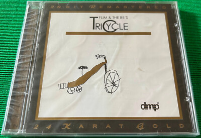 Flim & the BB's - TRICYCLE - rare audiophile DMP 24k Gold CD - GOLD-9000 - NEU!