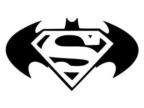 Superman Shield Decal Window Car Laptop tumbler Wall