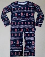 BOSTON RED SOX MENS HOLIDAY SLEEP LOUNGE PAJAMA PANT T SHIRT SET NWT M L 2X NIP