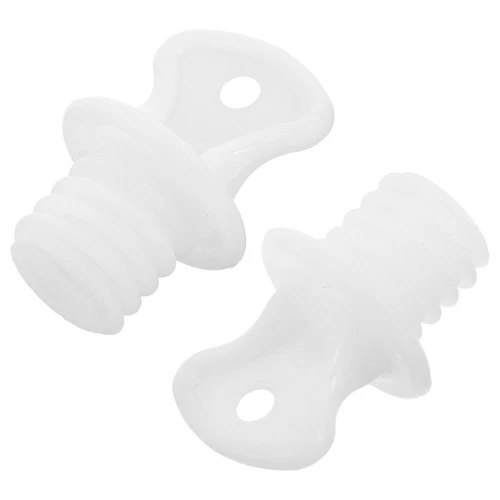 2pcs Hot Water Bottle Lid Replacement Long Cover Caps Stopper - Picture 6 of 10