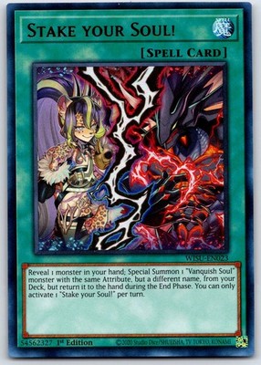 Stake your Soul! Ultra Rare Wild Survivors 1st Edition WISU-EN023 NM