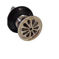 Kohler 7129-A-VS Bathroom Grid Drain with Overflow - Vibrant Stainless