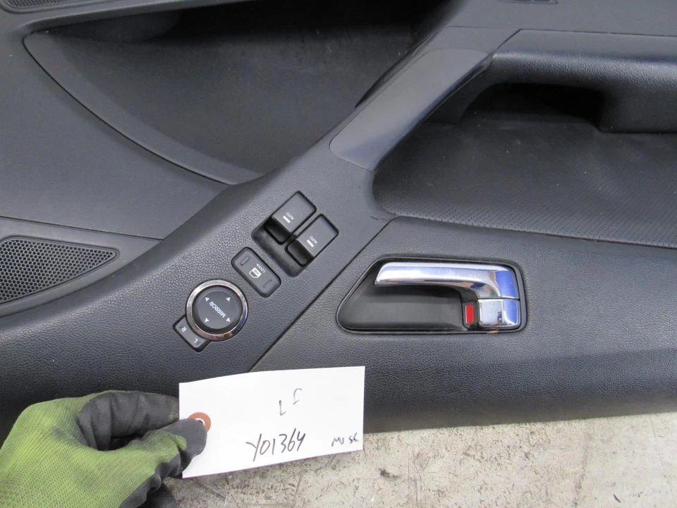 2012 Hyundai Genesis coupe left driver door interior trim panel window switch OE Foto 4 de 4