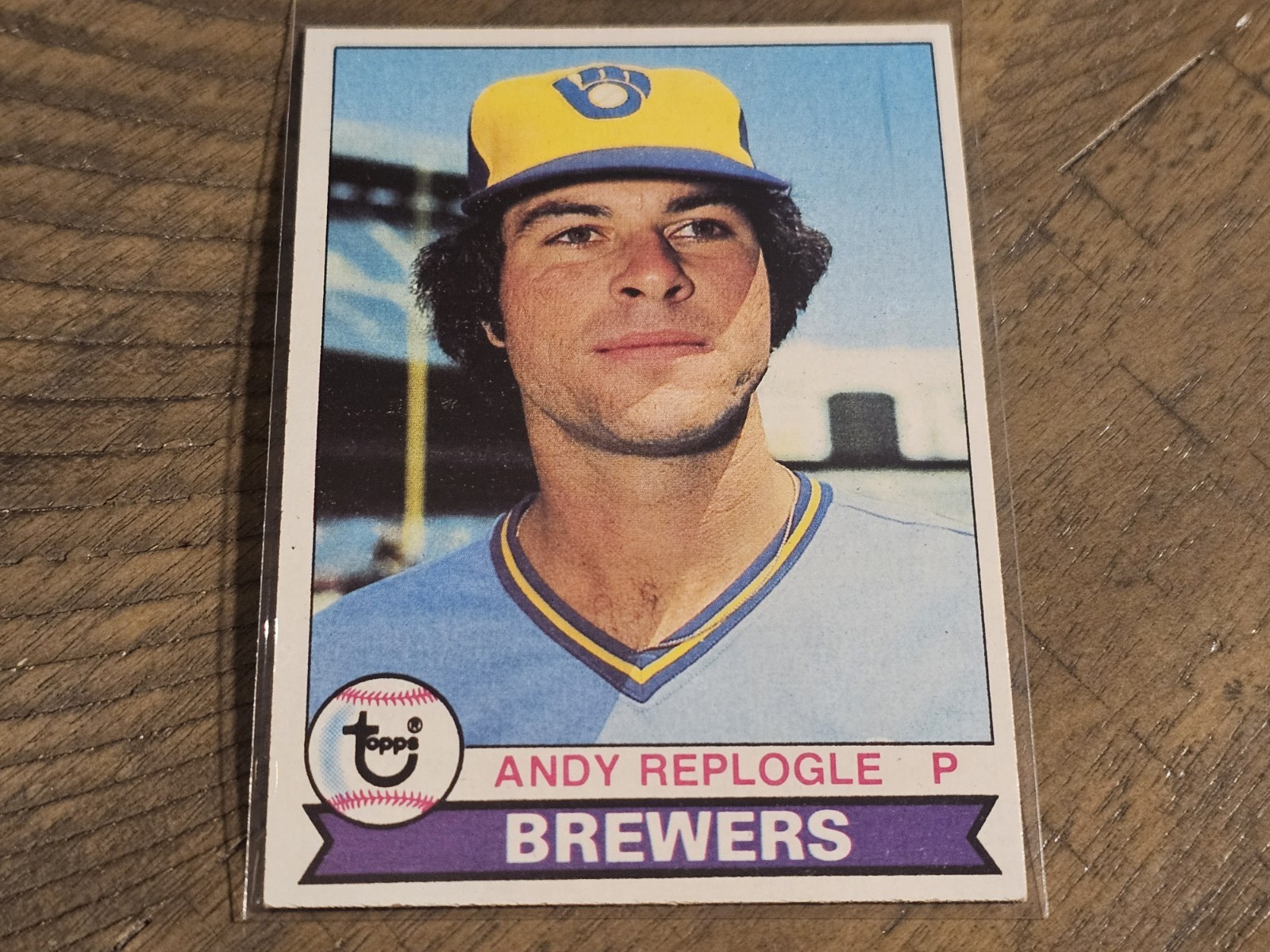 1979 Topps #427 Andy Replogle Milwaukee Brewers Nmmt