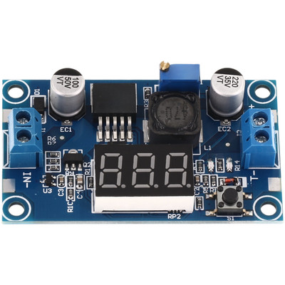 Step Down DC-DC Modul mit Dual Voltage Display 2,5-40V Eingang 1,25-37V Ausgang