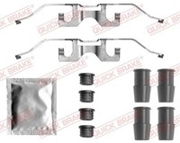 Quick Brake ZubehöRsatz, Scheibenbremsbelag 109-0044 FüR Ford
