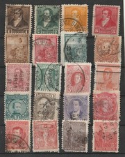 Argentinien , 2 Steckkarten mit sehr alten Marken