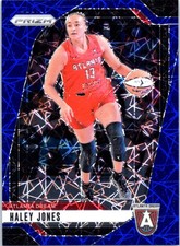 2024 Panini Prizm WNBA #2 Haley Jones Blue Velocity Prizms