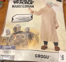 Toddler Star Wars Baby Yoda GROGU The Mandalorian Costume Size 3T-4T Halloween