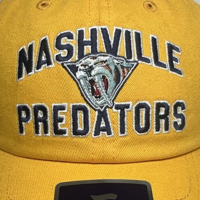 NHL NASHVILLE PREADATORS FANATICS YELLOW ADJUSTABLE HAT - NWOT Adidas NHL Nashville Predators Women main image 2