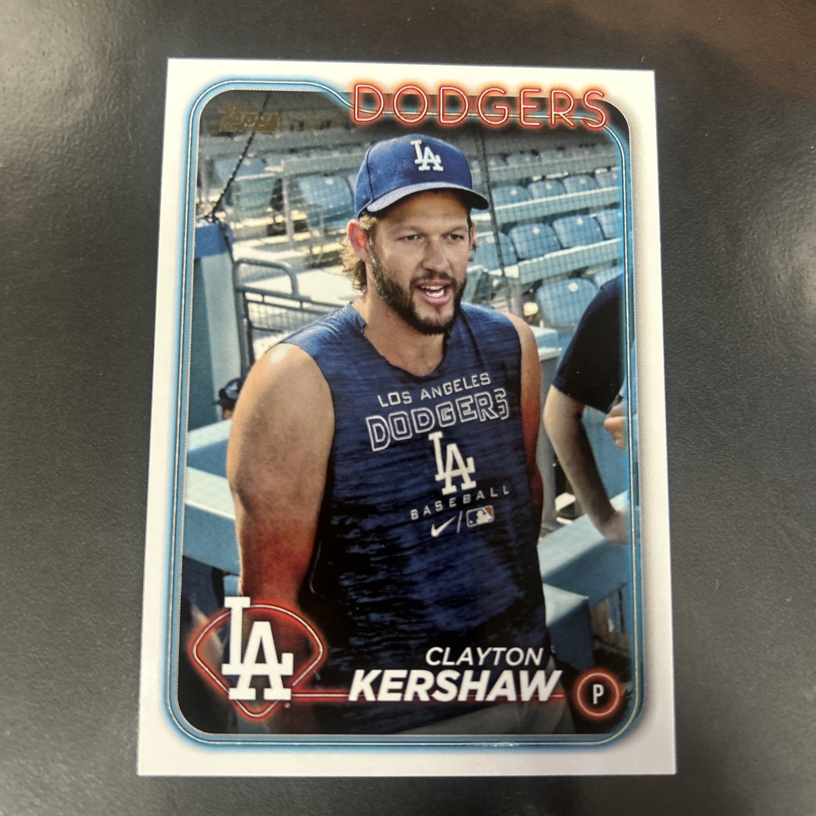 Clayton Kershaw 2024 Topps Golden Mirror Image Variation SSP #351