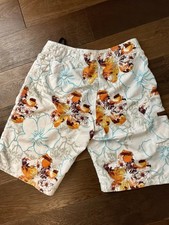 Ron Jon Surf Shop Board Shorts Men's tropical floral Swimming Surf 36