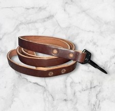 Leather Dog Leash, USA made