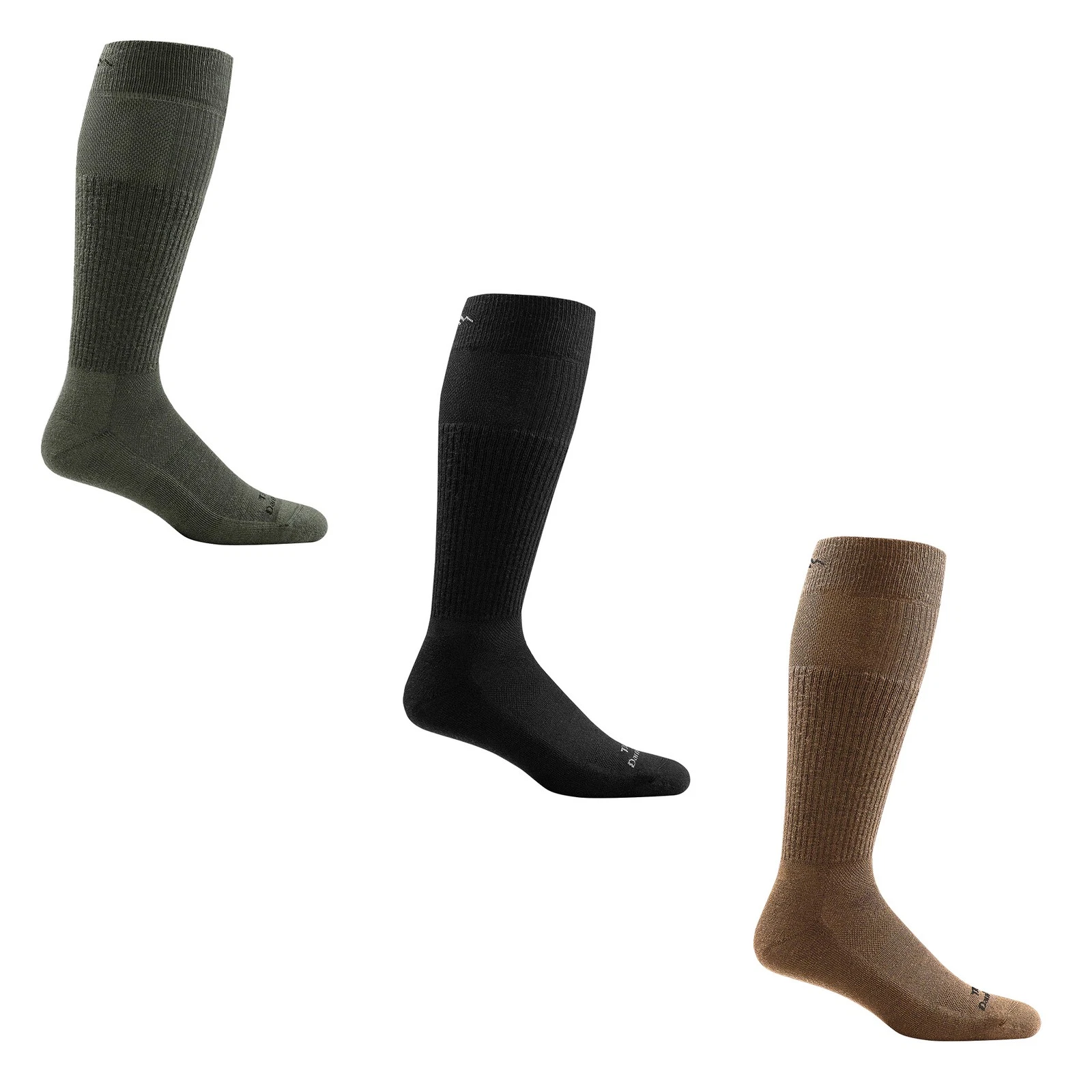 Darn Tough - Mens Merino Wool Mid-Calf Lightweight Tactical Cushioned Boot Socks