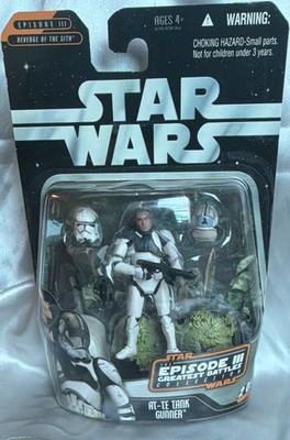 Hasbro Star Wars Episode III Greatest Battles AT-TE Tank Gunner Figure 2006