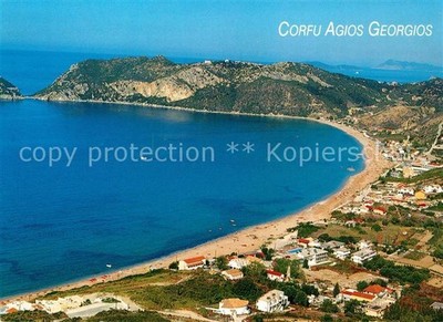 Agios Georgios Argirades Fliegeraufnahme