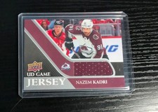Nazem Kadri 2020-21 Upper Deck Series One Game Jerseys #GJNK Colorado Avalanche