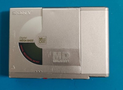 Sony MZ-R37 MiniDisc Recorder in Silver - Tested *US Shipper*