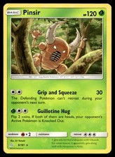 Pinsir 9/181 Rare Team Up Pokemon Moderately Played