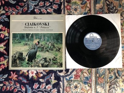 Vinile LP 33 Giri 12'' - Sinfonia n. 3 Polacca - Ciaikovski - Fontana