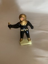 Deep Sea Diver w/ Knife Barclay Manoil Toy Soldiers JAGS Toy Conversions White