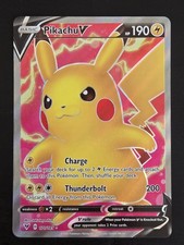 Pikachu V 170/185 - Vivid Voltage - Full Art Ultra Rare - Pokemon on eBay