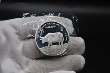 1oz Silver Round - APMEX (2021 Year of the Ox)